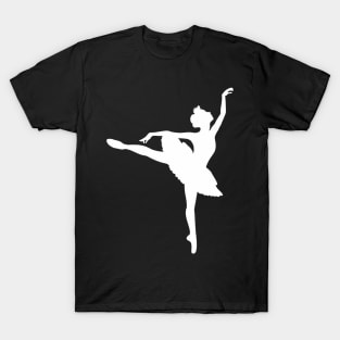 White Ballerina T-Shirt